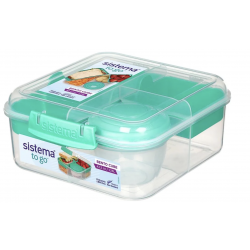 1.25L Bento Cube To Go zielony